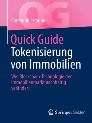 cover image of Quick Guide Tokenisierung von Immobilien